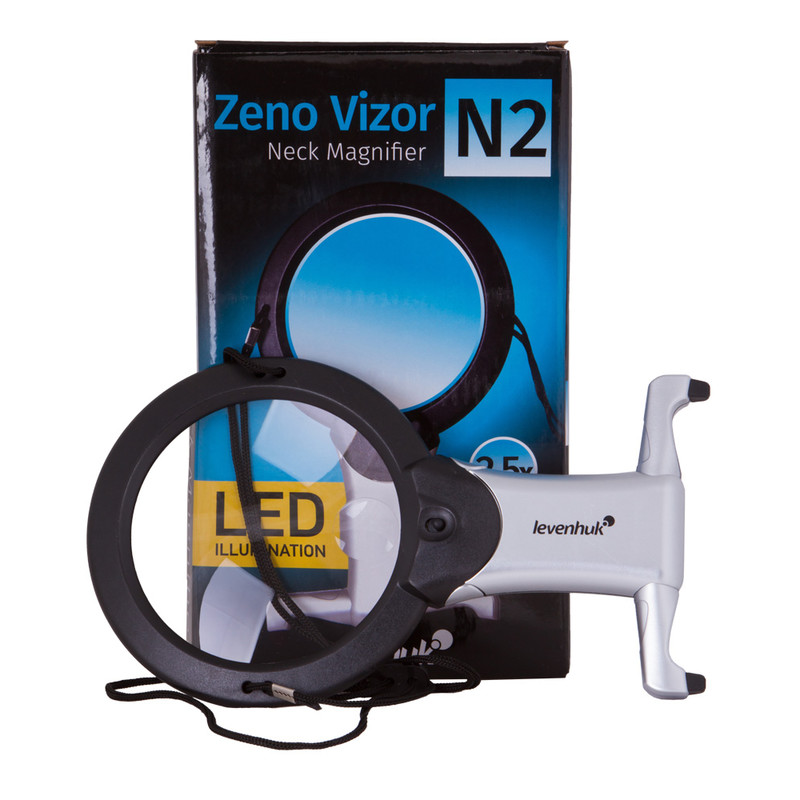 Levenhuk Magnifying glass Zeno Vizor N2 neck band magnifier