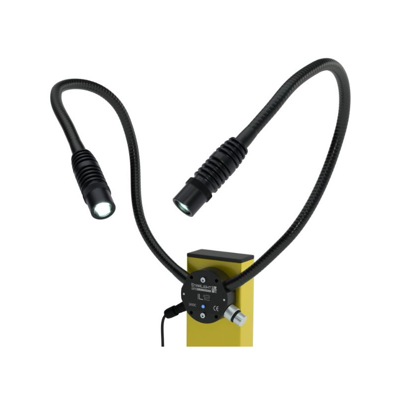 StarLight Opto-Electronics IL12-450 a 2 bracci, con vetro di protezione, a 2 bracci, lunghezza braccio 450 mm