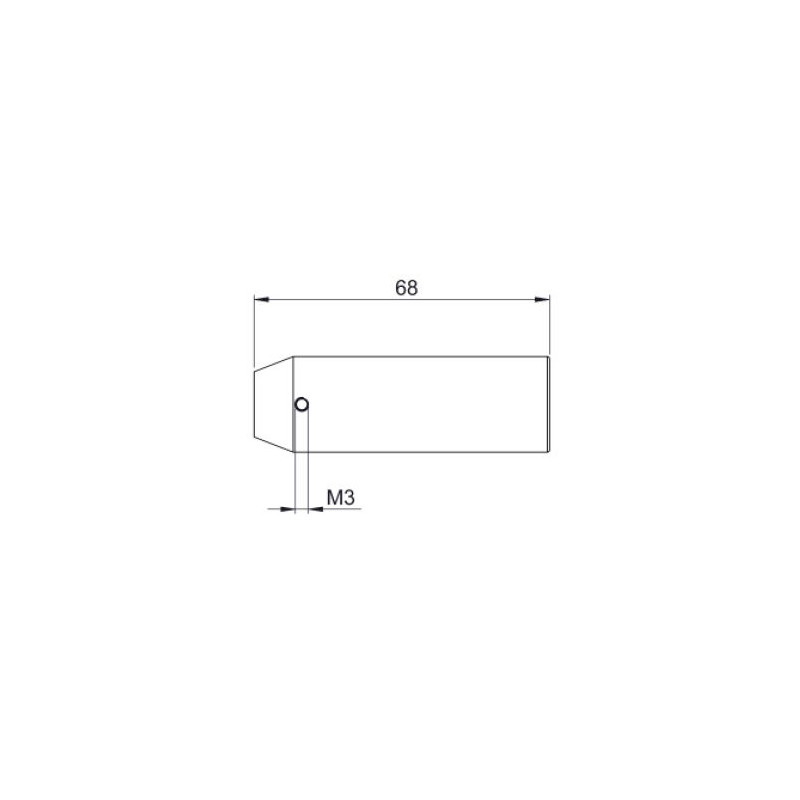 StarLight Opto-Electronics focussing lens, for active diameter 4.5 mm, f 30 mm