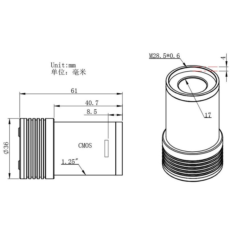 ZWO Camera ASI 120MM Mini Mono