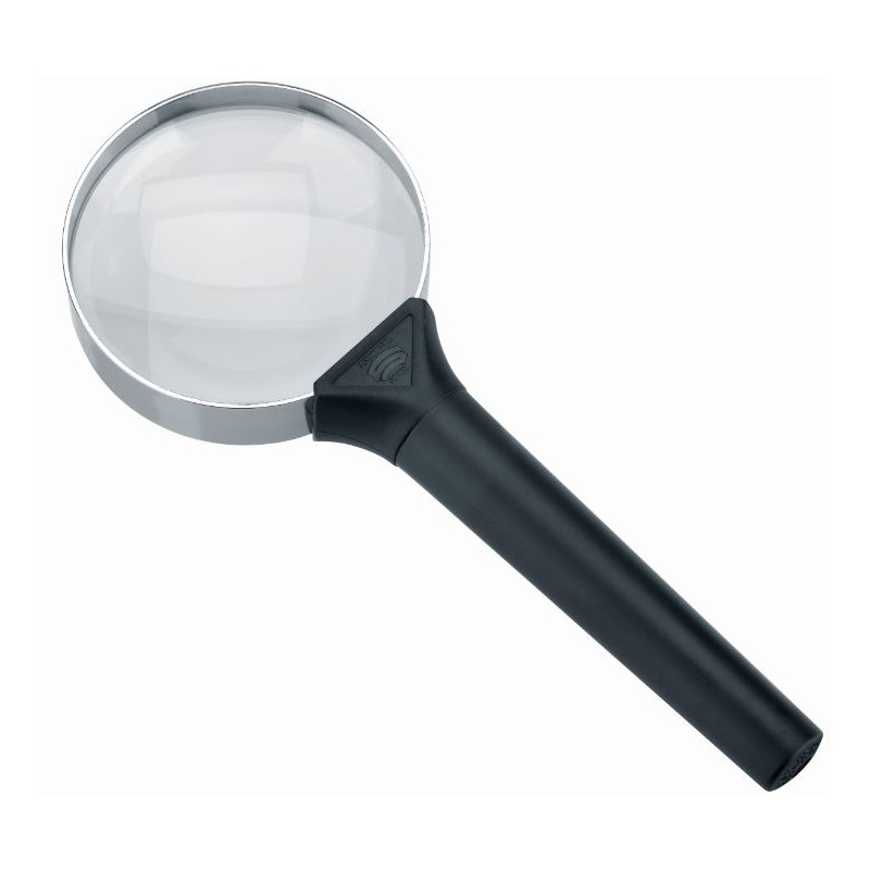 Schweizer Magnifying glass Handlupe Basic-Line CLASSIC, 10D/3,5x/Ø65mm, bikonvex