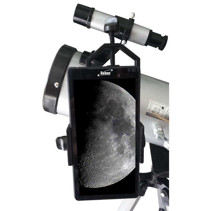 Seben 76-700 Reflector Telescoop Big Pack + Smartphone adapter DKA5