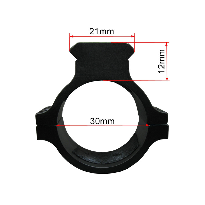 Seben 21mm Picatinny Rifle Scope Mount 30mm Attacco Ottica Mirino RSM02
