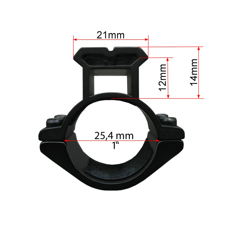 Seben 21mm Weaver Picatinny 25,4mm Montura Visor Caza Rifle Scope Mount RSM03