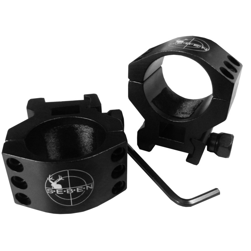 Seben Attacco Ottica 30mm Picatinny 21mm Slitta Rifle Scope Mount RSM13