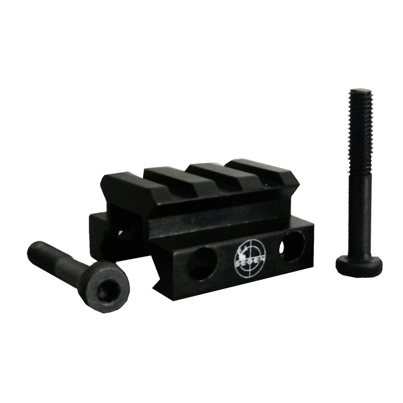 Seben Slitta Picatinny 21mm Rialzo Attacco Ottica Rifle Scope Mount RSM15