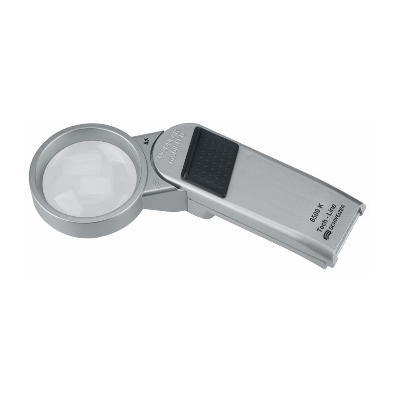 Schweizer Tech-Line MODULAR 4x/Ø55mm magnifying glass, aspheric, 6500K