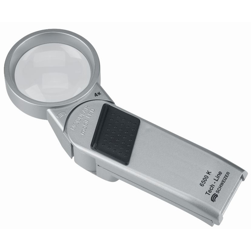 Schweizer Vergrootglazen Tech-Line Modular 4x/Ø55mm, aspheric, 6500K
