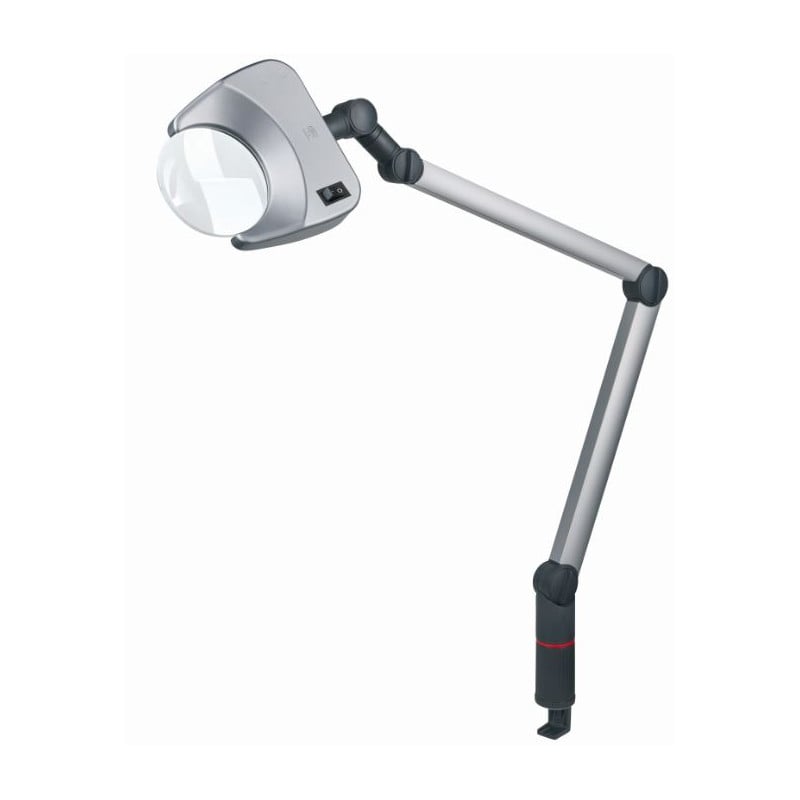 Schweizer Vergrootglazen Loeplamp Tech-Line LED Bifo 2700K, 2x/3X, Ø120/31,5mm, bifocaal, biconvex
