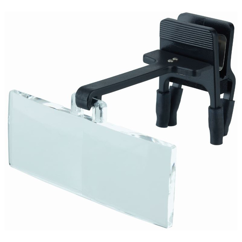 Schweizer Basic-Line RIDO-CLIP con lente, 1,75, x, 3,0D, 250 mm w.d.