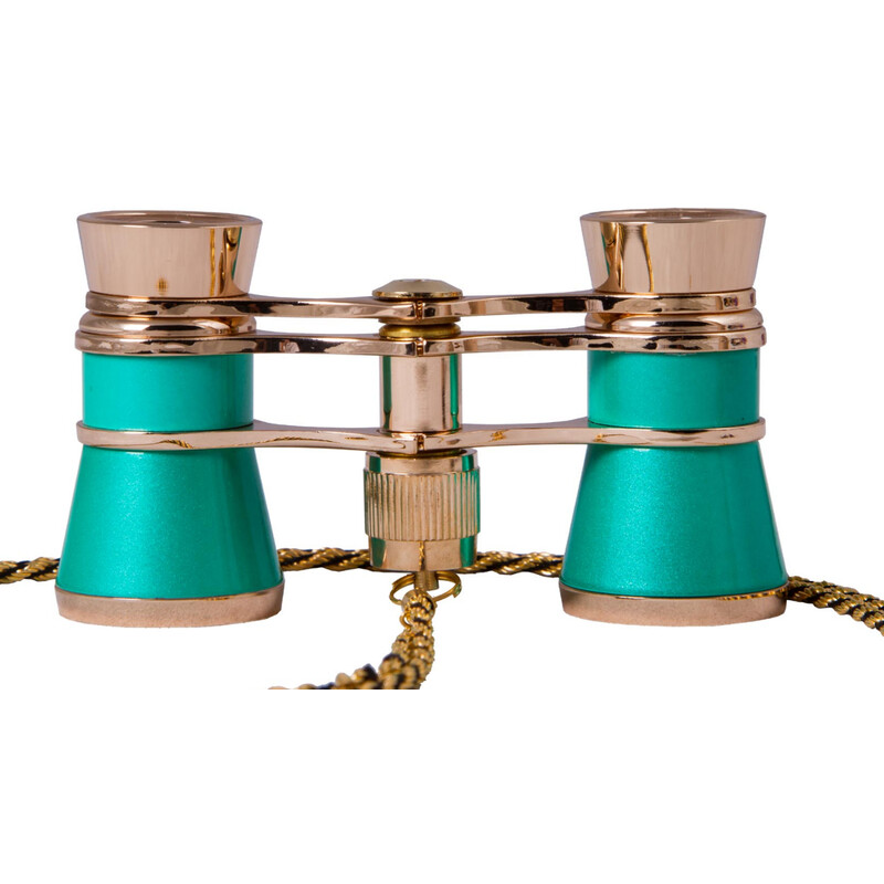 Levenhuk Toneelkijker Broadway 3x25 groen met ketting en LED-licht