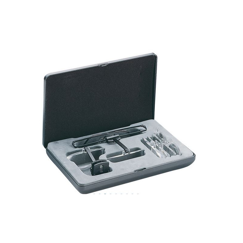 Eschenbach Magnifying glass Box mit laboClip und laboMED