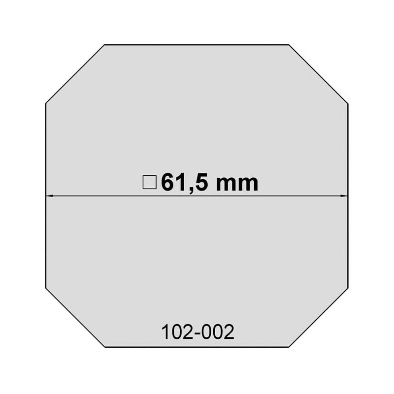 euro EMC Filterfolie Vervangingsfilm voor AstroSolar Zonnefilters maat 2 en 2B