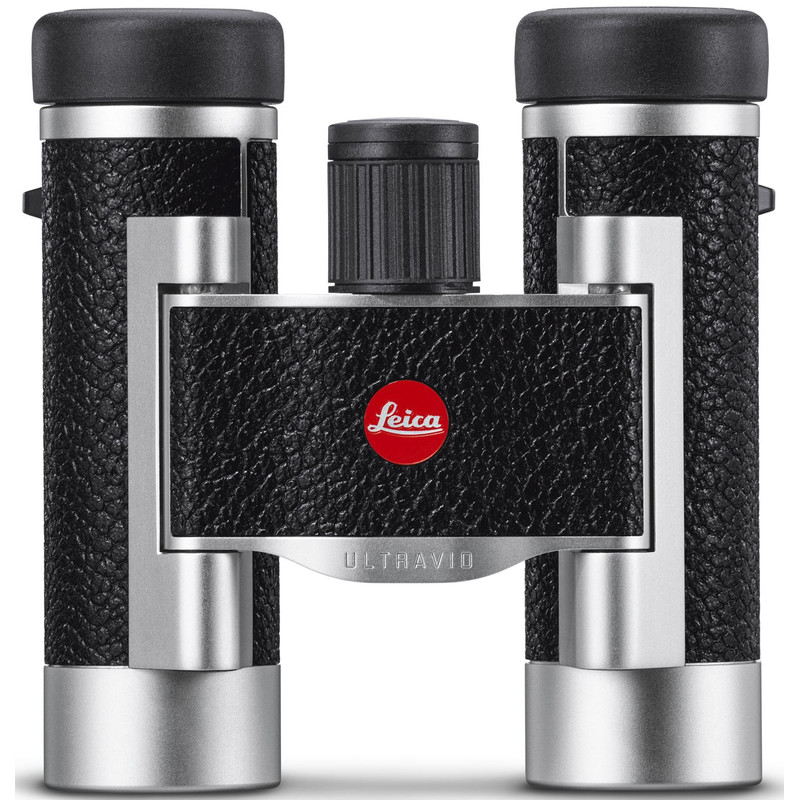 Leica Binoculars Ultravid 8x20 leather, silver