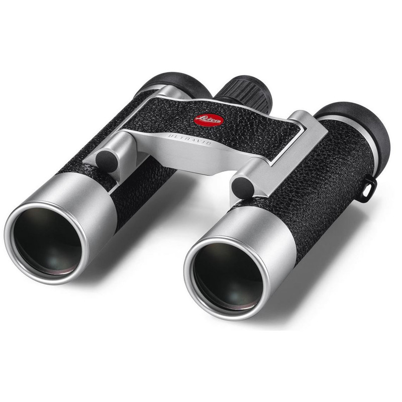Leica Binoculars Ultravid 10x25 leather, silver