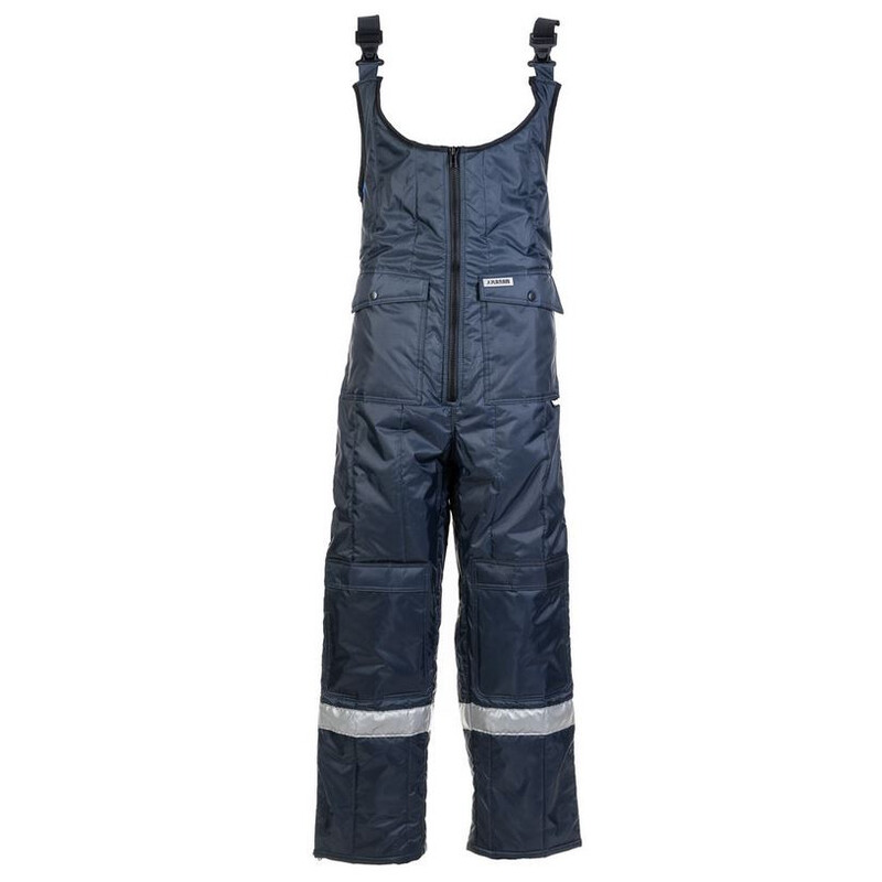 Planam Frostproof dungarees for extremely cold nights, size M