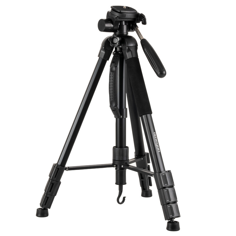Omegon Basic 200 BL aluminium driepootstatief, met kantelkop