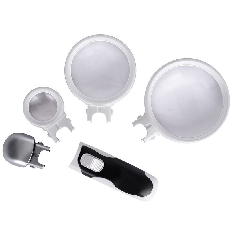 Levenhuk Magnifying glass Zeno Multi ML17 Black