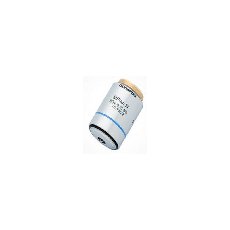 Evident Olympus Objetivo Olympus MPLN50XBD M, BF, DF, Plan, Achro, Auf-Durchlicht, 50x/0.75 wd 0.38mm