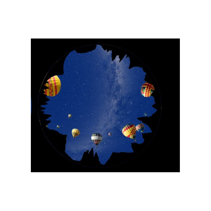 astrial Diapositiva para el Planetario Homestar de Sega Globo aerostático Scenic