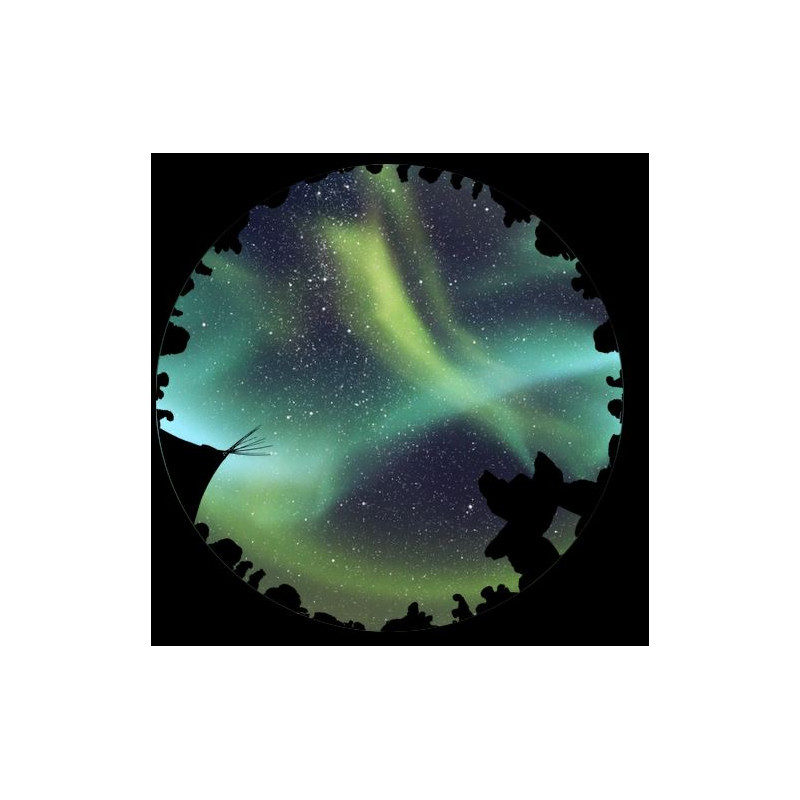astrial Diapositiva para el Planetario Aurora Australis Scenic de Sega Homestar