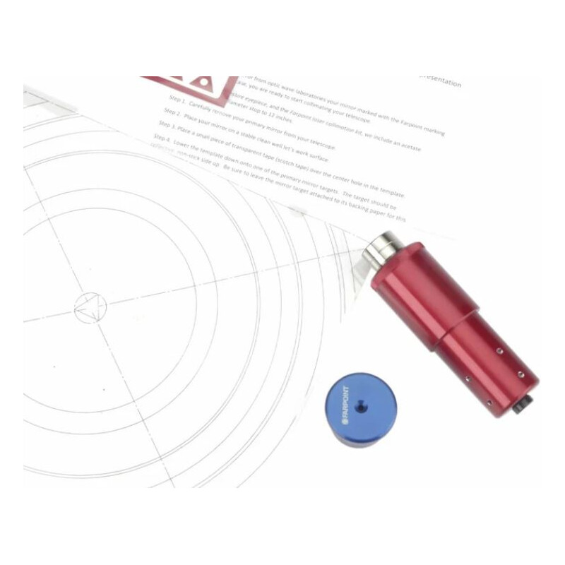 Farpoint Collimatore Laser  650nm + Cheshire 1.25"