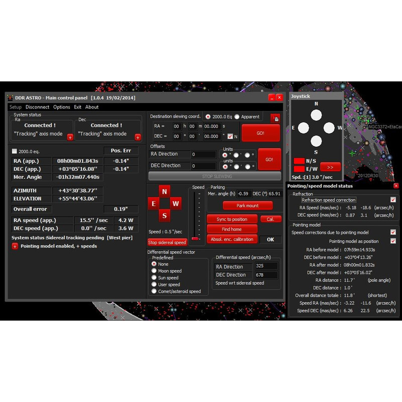 Alcor-System Mount Direct Drive Nova 120