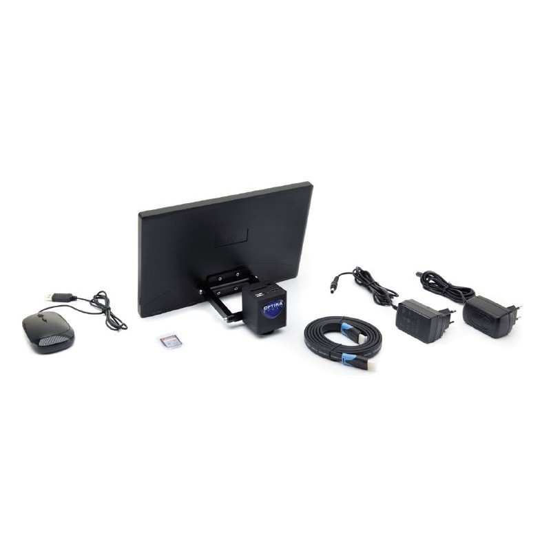 Optika Camera C-HESC, color, CMOS, 2 MP, 1/2.8", HDMI, 11.5 Zoll Monitor