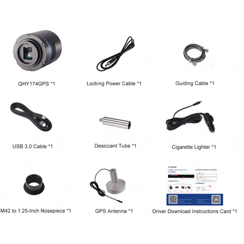 QHY Cámara 174 GPS Mono
