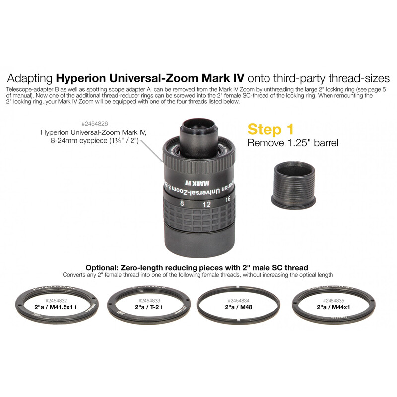 Baader Adapters 2" / M48 0mm