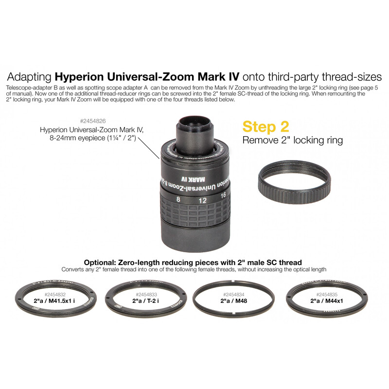 Baader Adapters 2" / M48 0mm