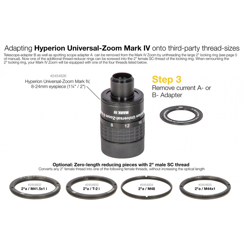 Baader Adapters 2" / M48 0mm
