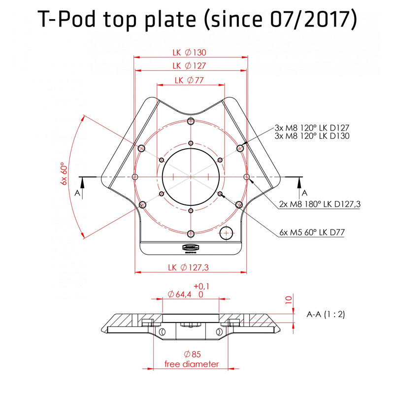 Avalon Tripod T-Pod 130