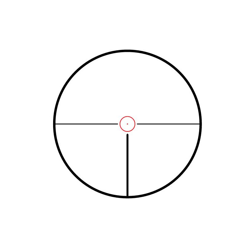 HAWKE Riflescope Frontier 30 1-6x24 Circle Dot