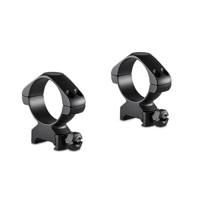 HAWKE Precisie stalen ringbevestigingen 34mm Weaver Laag met moer (2 stuks)