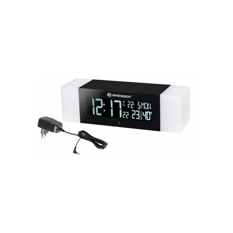 Bresser FM Radio clock with light and bluetooth