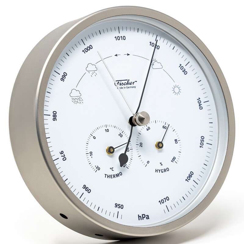 Galileo Weather Station with Clock, Barometer and Thermometer