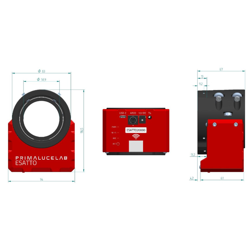 PrimaLuceLab ESATTO 2" gemotoriseerde Microfocuser