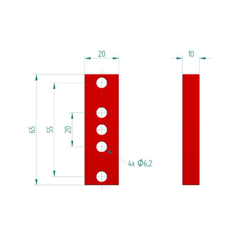 PrimaLuceLab Afstandhouder PLUS 10mm