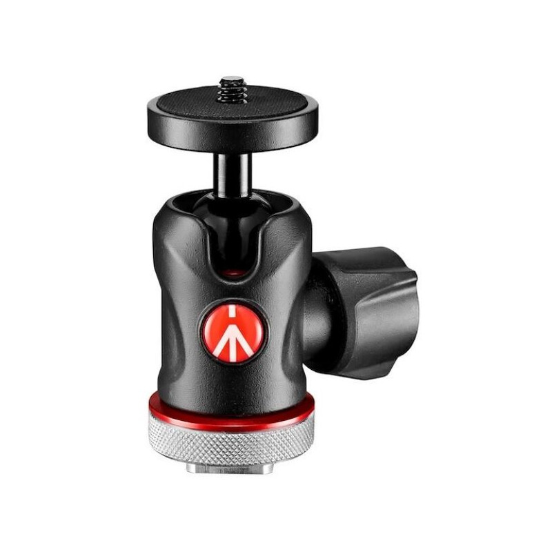 Manfrotto Balhoofd MH492LCD-BH Micro met flitsschoen