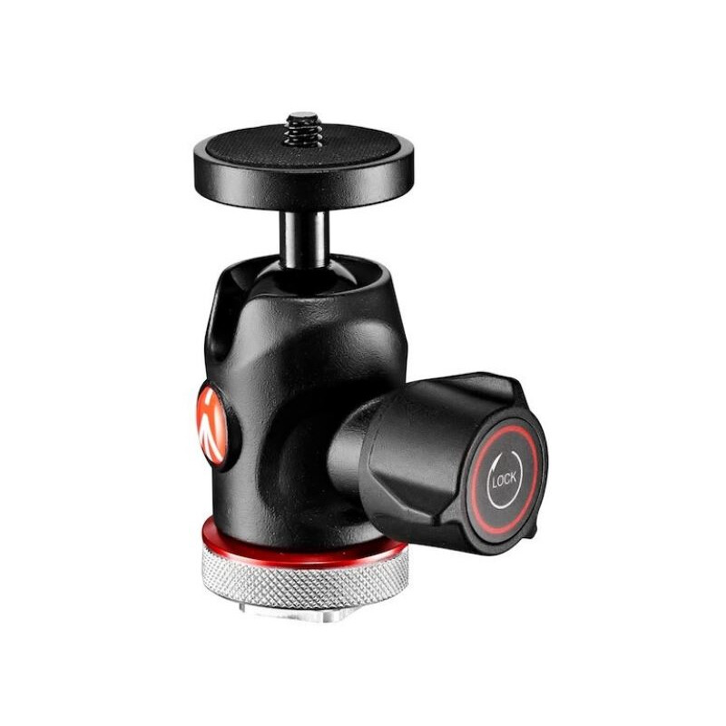 Manfrotto Balhoofd MH492LCD-BH Micro met flitsschoen
