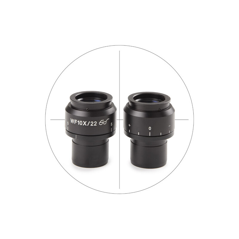 Euromex Oculare micrometrico NZ.6210-C, 10x/22 mm SWF, reticolo (Nexius EVO)