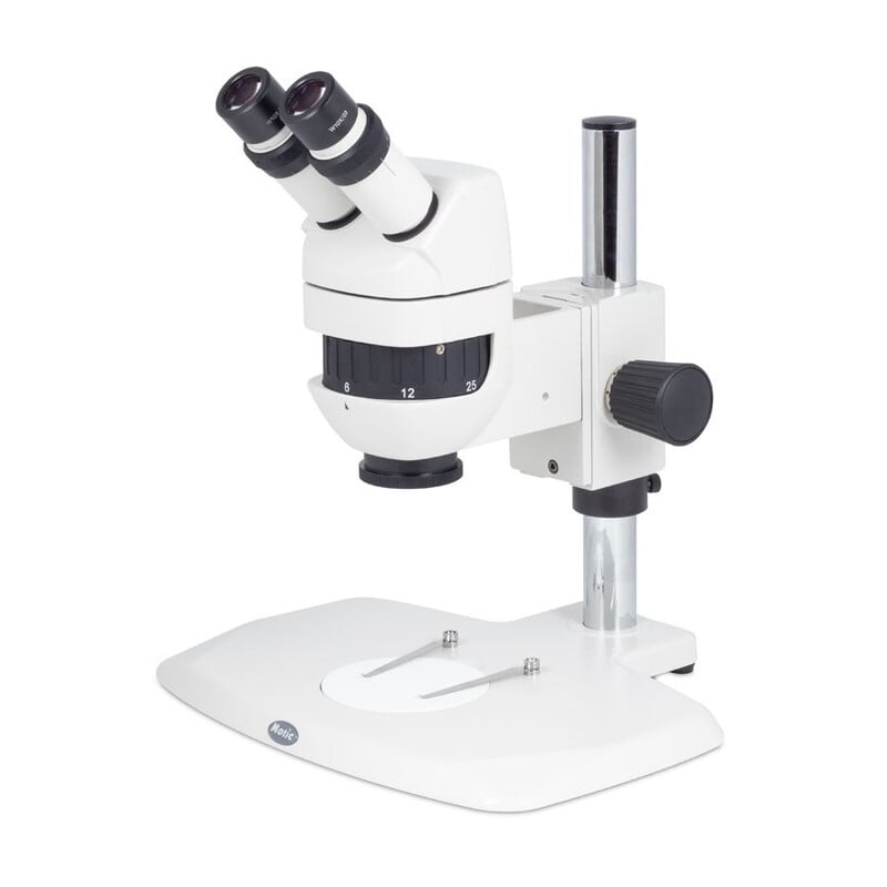 Motic Zoom Stereo Microscope K-400P, binocular, CMO, without Lighting, 6x-50x