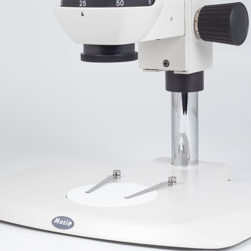 Motic zoom stereomicroscoop K-400P, Binoculair, CMO, zonder Belichting, 6x-50x