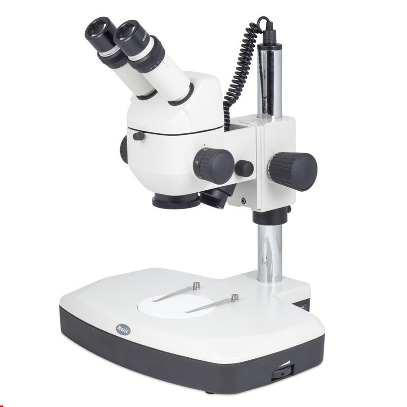 Motic Zoom Stereo Microscope K-500 L, binocular, CMO, Reflected and Transmitted light, 6x-40x