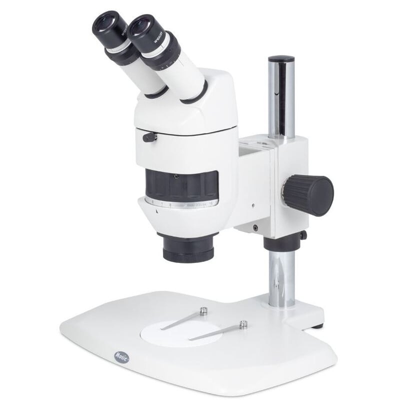 Motic Zoom Stereo Microscope K-700P, binocular, CMO, without Lighting, 10x-52x