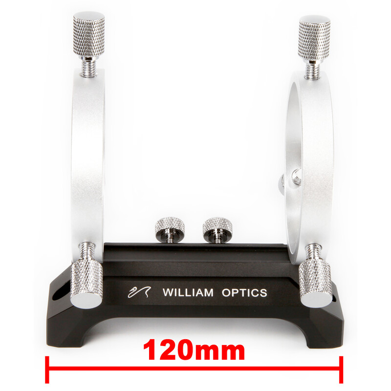 William Optics Abrazaderas para telescopios guía 50 mm