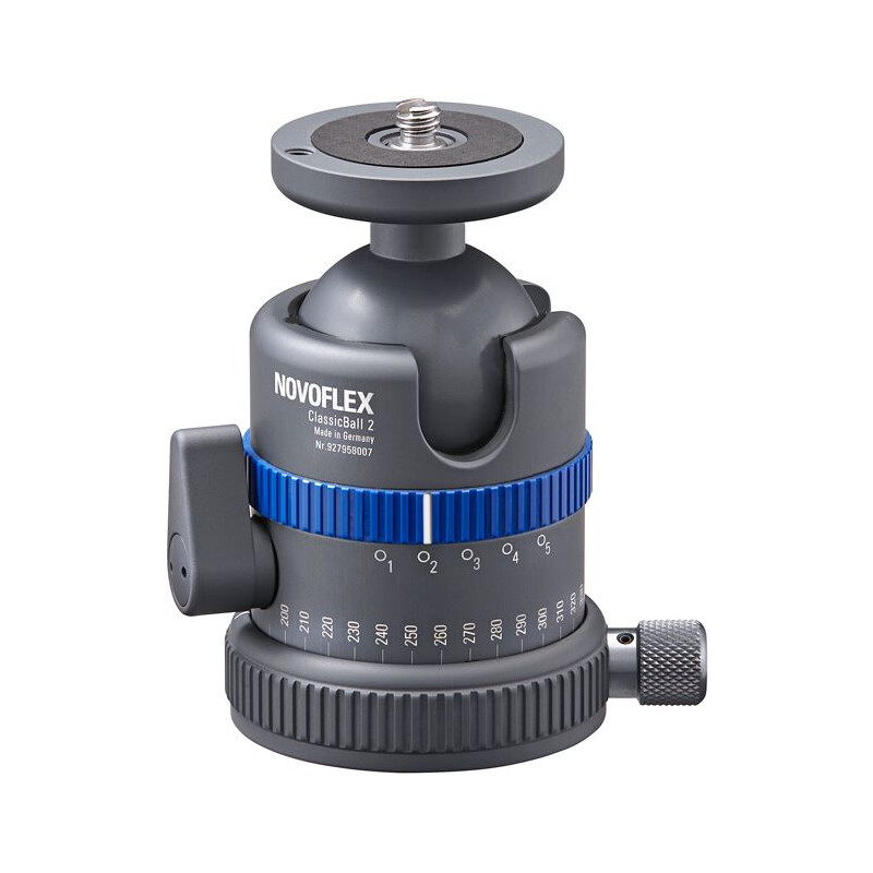 Novoflex Carbon statief TrioPod reisset met ClassicBall 2