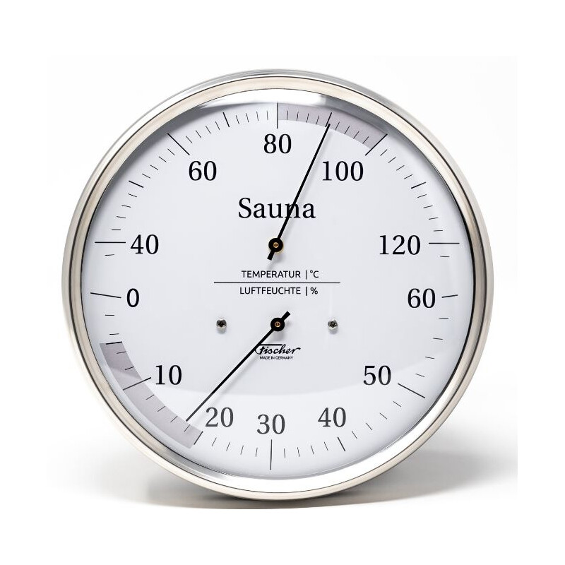 Fischer Weather station Sauna-Thermohygrometer 130 mm
