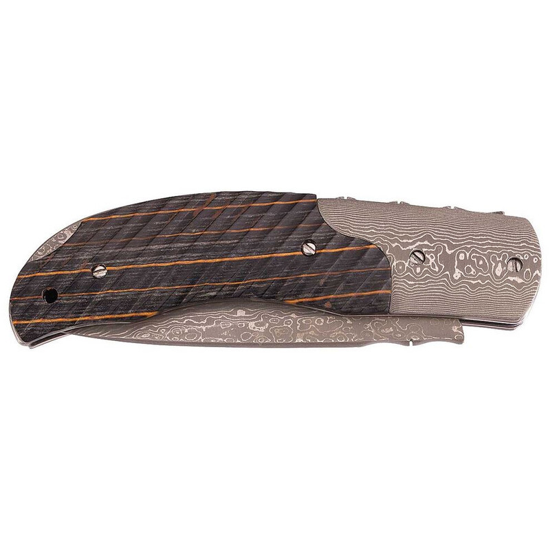 Herbertz Cuchillos Cuchillo de bolsillo de madera de Pakka